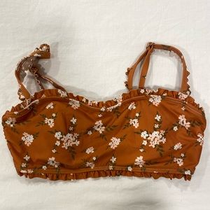 Pacsun floral bikini top